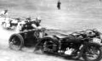 Motorcycle chariot Racing: A motorcycle race track that recreates medieval tanks