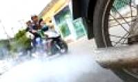 Motorcycle exhaust is more toxic than automobile exhaust