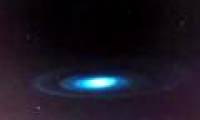 Mysterious blue light in England