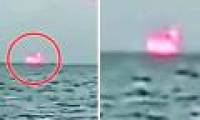 Mysterious energy beams show up in the Pacific horizon