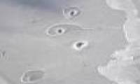 Mysterious holes in the Arctic Ocean confused NASA