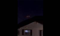 Mysterious lights hovering in the night sky have left many people bewildered.