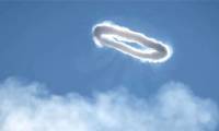 Mysterious object appears on the crater