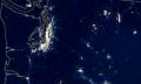 NASA captured the image of the big wildfire in America