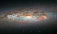 NASA released photos of distant 'glowing' galaxies