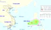 New low pressure area appeared on the East Sea