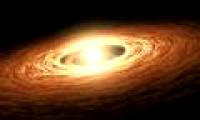 Not just big stars, ancient dwarfs also have dust disk rings
