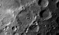 On the Moon many giant craters