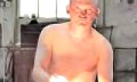People charged, cooked food