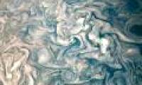 Photographs of Jupiter's surface look exactly like a water-picture