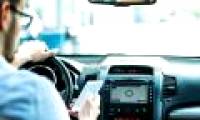 Physical evidence: no one has just been driving and texting, but it's safe