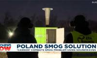 Poland tests anti-smog sound 'cannon' to reduce pollution