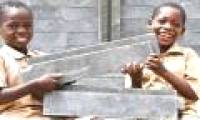 Producing bricks from ... plastic waste