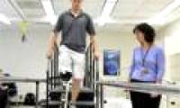 Prosthetic leg controlled by thought