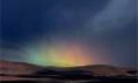 Rare rainbow suddenly appeared in the desert