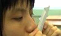 Read words with tongue