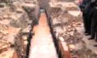 Revealing huge waterways under Thang Long Citadel