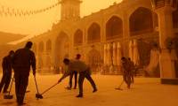 Sandstorms pose a serious threat to human health