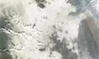 See Chinese dust smoke from space