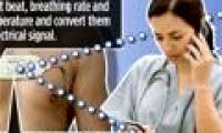 Sensor stickers help monitor patients remotely