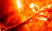 Solar storm attacks the earth