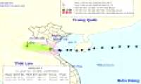 Son Tinh storms weakened into low pressure, North Trung Bo was heavy rain