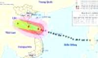 Storm No. 10 approached the land of Ha Tinh - Quang Binh