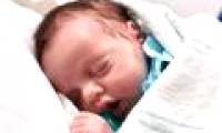 Strange baby is born twice