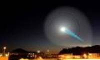 Strange light in the Norwegian sky