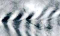 Strange wave cloud in the Indian Ocean