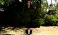 Successfully making stealth material can make the person behind it disappear!