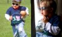 The boy kept going blind and blind