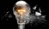 The causes of light bulbs are explosive