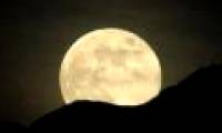 The dark side of the Moon gradually