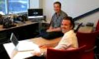 The desk is simple and unbelievable to the geniuses in the world