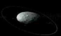 The dwarf planet has a belt that resembles Saturn in the solar system