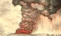 The eruption was 10,000 times more powerful than the atomic bomb