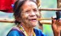 The female tribe more beautiful face tattoos