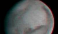 The first 3D image of Mars is sent from the MOM ship