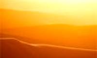 The ghostly beauty of the desert