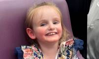 The girl has an extremely rare disease, 'one in a billion'