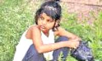 The green forest girl lives with the monkeys found in India
