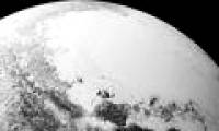 The jagged surface of Pluto