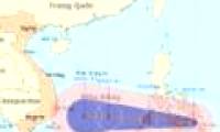 The last 2012 storm into the East Sea