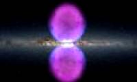 The Milky Way's black hole may have erupted a giant air bubble