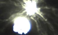 The moment NASA spacecraft crashed into an asteroid