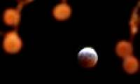 The moon is small!