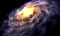 The mysterious bubble appears between the Milky Way