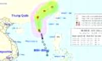 The number 1 Merbok storm will weaken into a tropical depression, the whole country rains