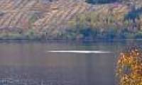 The photo shows monsters frolicking under Loch Ness Lake?
